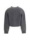 Rohe Wool Cardigan In Gray