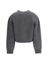 Rohe Wool Cardigan In Gray