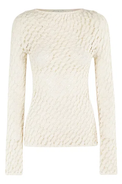 Rohe Resort Style Knitted Top In White