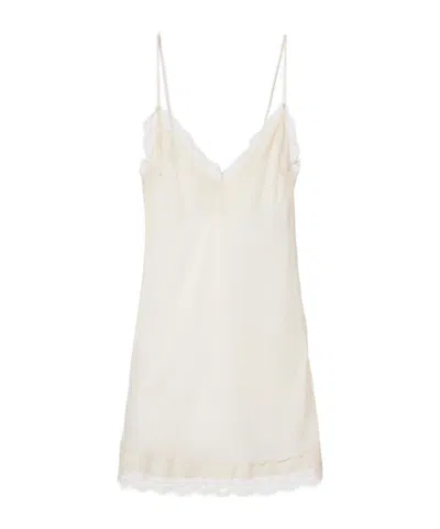 Rohe Lace-trimmed Satin Camisole In White