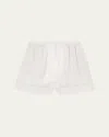 Rohe Róhe Ladder Embroidered Poplin Shorts
