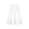Rohe Ladder-embroidered Poplin Midi Skirt