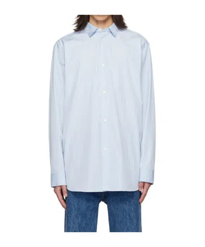 Rohe Lapel Shirt In Blue