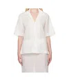 Rohe Lapel Shirt In White