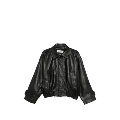 ROHE LEATHER BLOUSON JACKET
