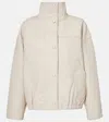Rohe Reinvented Leather Jacket In White