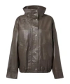 Rohe Leather Jacket In Multi
