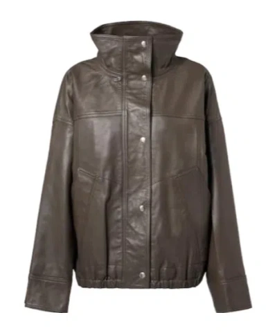 Rohe Leather Jacket In Multi