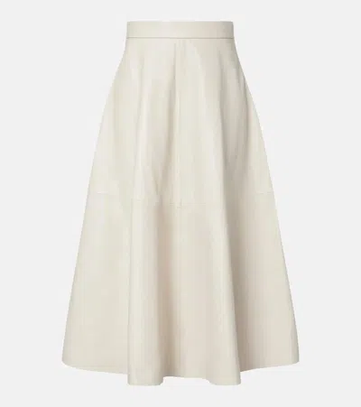 ROHE RÓHE LEATHER MAXI SKIRT