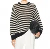 Rohe Róhe Linen Knitted Jumper Clothing In Black