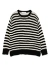 Rohe Striped Linen-blend Sweater In Neutral