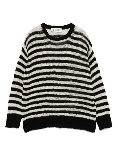 ROHE RÓHE LINEN KNITTED JUMPER
