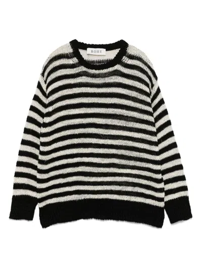 ROHE RÓHE LINEN KNITTED JUMPER CLOTHING