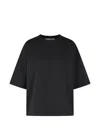 Rohe Logo-tag Oversized T-shirt In Blue