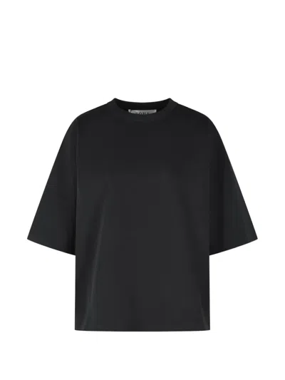 Rohe Logo-tag Oversized T-shirt In Blue