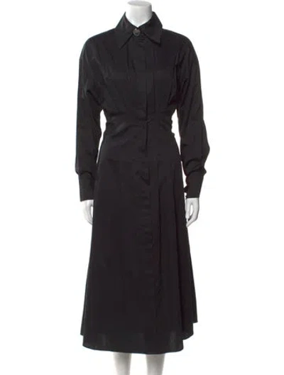Pre-owned Rohe Long Dress In Black