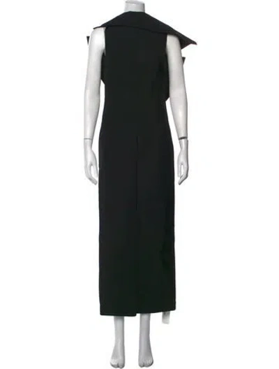 Pre-owned Rohe Long Dress In Black