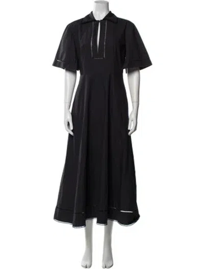 Pre-owned Rohe Long Dress In Blue