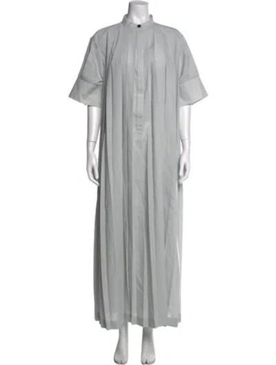 Pre-owned Rohe Long Dress In Grey