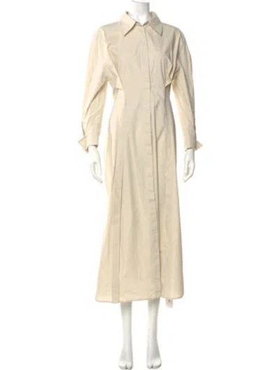 Pre-owned Rohe Long Dress In Neutral