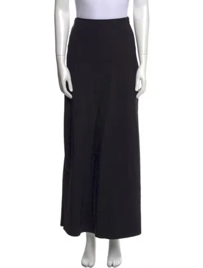 Pre-owned Rohe Long Skirt In Black