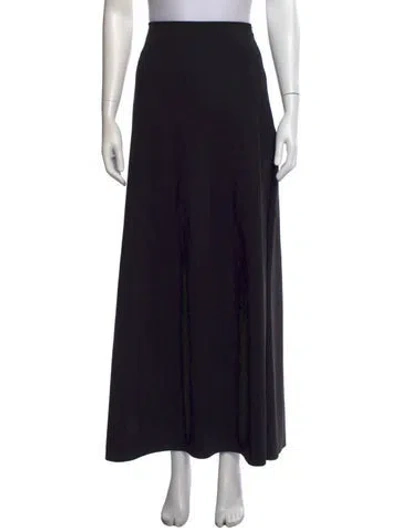 Pre-owned Rohe Long Skirt In Black