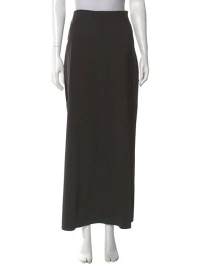 Pre-owned Rohe Long Skirt In Gray