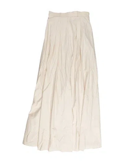 Pre-owned Rohe Long Skirt In Neutral