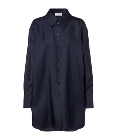 Rohe Long Sleeve Shirt In Blue