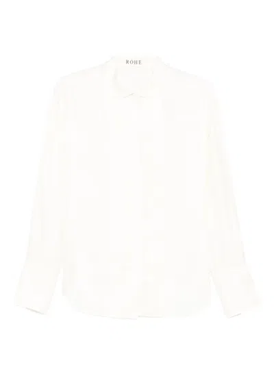 Rohe Long-sleeve Shirt In White