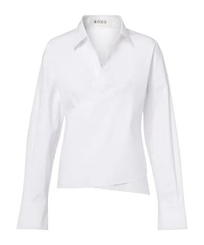 Rohe Long Sleeve Shirt In White