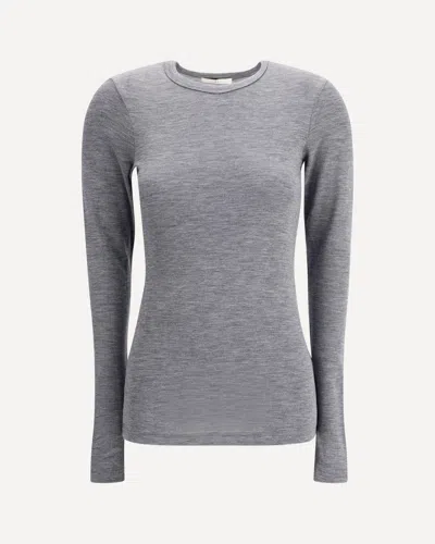 Rohe Long Sleeve Top In Grey