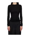Rohe Long-sleeved Sweater In Black