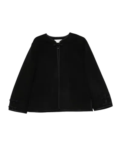 Rohe Pankou-style Double-faced Jacket In Black