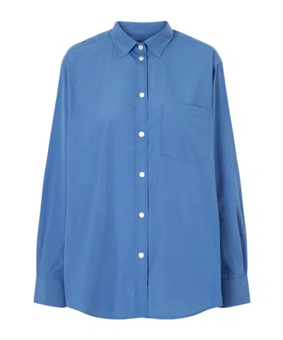 Rohe Cotton-poplin Shirt In Blue