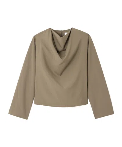 Rohe Long-sleeved Top In Brown