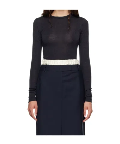 Rohe Long-sleeved T-shirt In Black