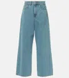 Rohe Low-rise Wide-leg Jeans In Blue