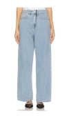 Rohe Mid-rise Wide-leg Jeans In Blue