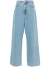 Rohe Mid-rise Wide-leg Jeans In Blue