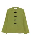 Rohe Oversized Woven Jacket In Grün