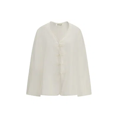 ROHE MANDARIN SILK SHIRT