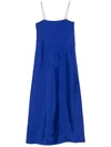 Rohe Silk Maxi Dress In Blau