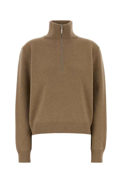 Rohe Melange Camel Wool Blend Moulin Sweater In Light Brown