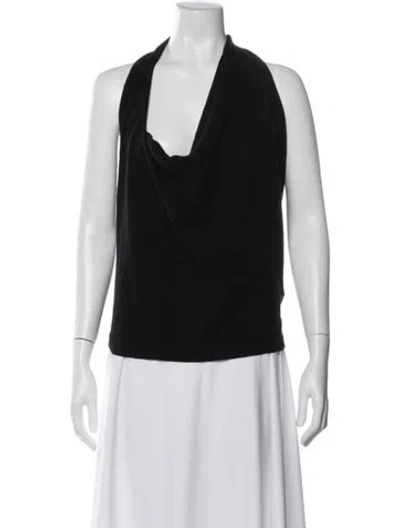 Pre-owned Rohe Merino Wool Cowl Neck Sweater W/ Tags In Black