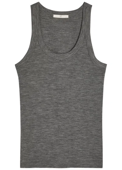 Rohe Scoop-neck Tank Top In Gray