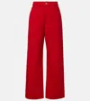 Rohe Belt-loop Pocket Jeans In Red