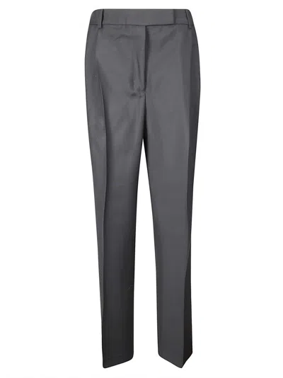 Rohe Mid-waist Tailored Trousers In Gray