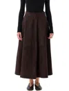 Rohe Róhe Suede Midi Skirt