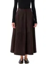 Rohe Róhe Suede Midi Skirt